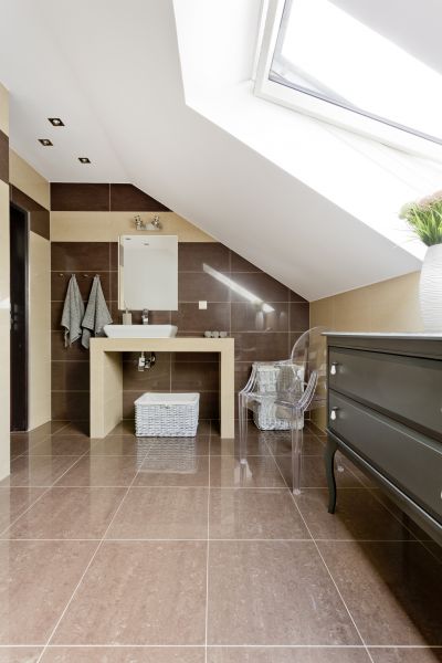 Attic Bathroom Installation in Sheboygan