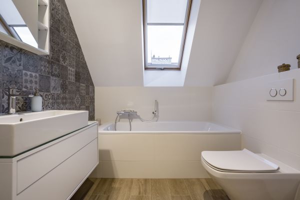 Attic Bathroom Construction in Sheboygan